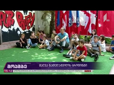 შალვა ნათელაშვილის ბრიფინგი